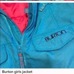 Burton girls plaid ski pants